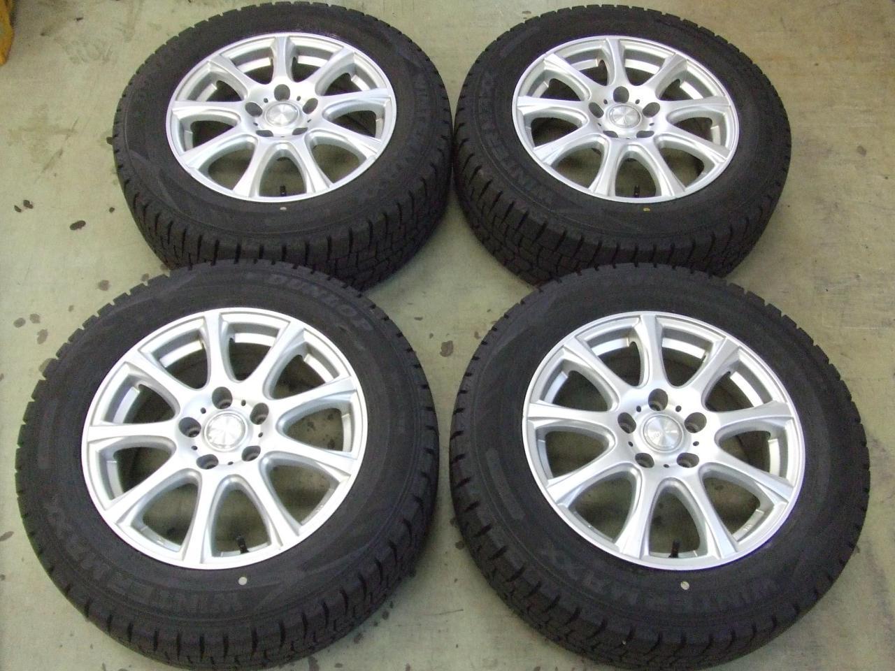 Комплект шин DUNLOP WINTERMAXX WM02 + диски DUNLOP DUFACT DS9