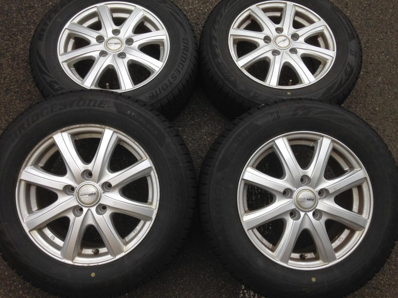 Комплект шин BRIDGESTONE BLIZZAK VRX2 + диски MACBES MB8