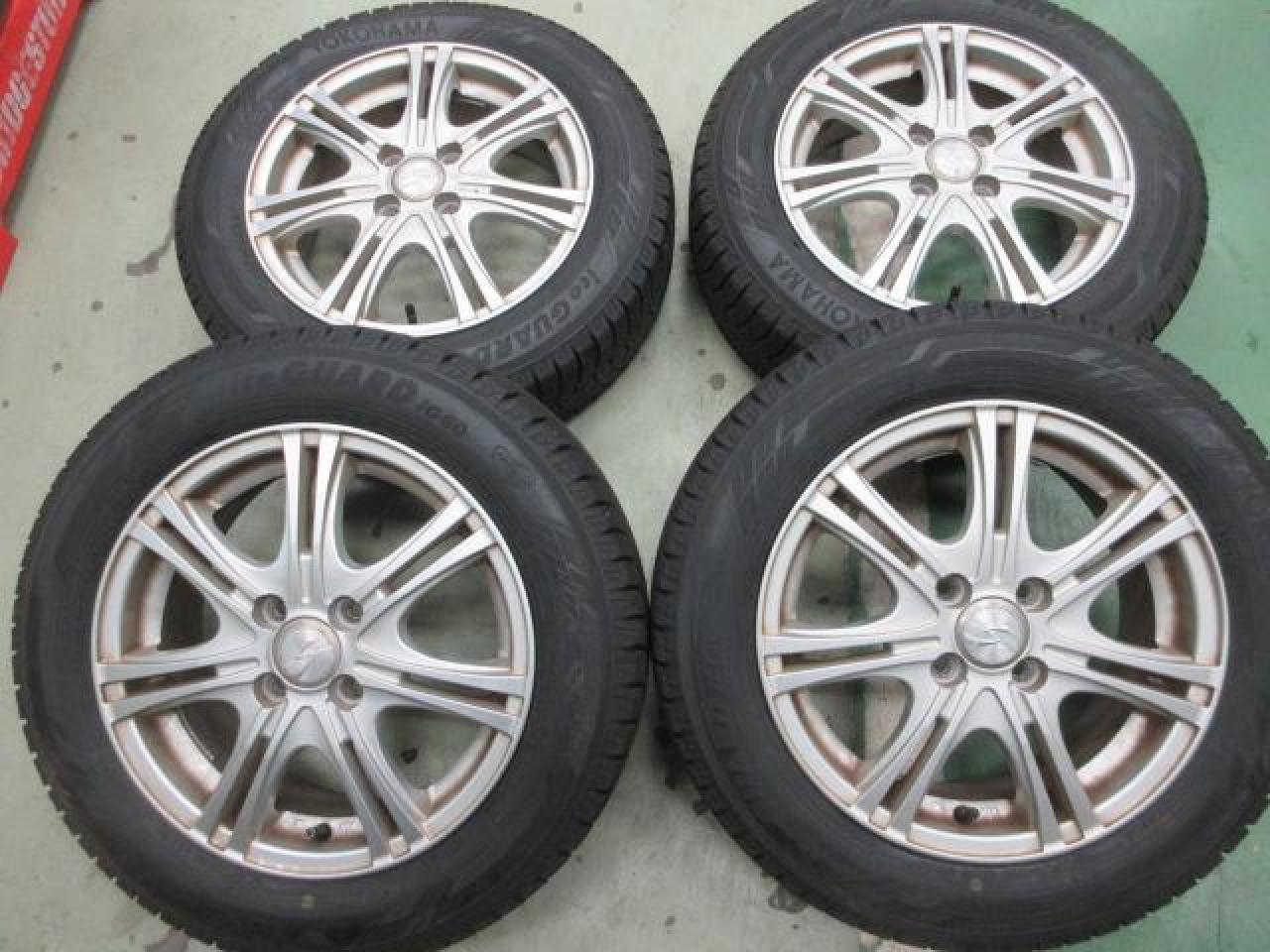 Комплект шин YOKOHAMA iceGUARD iG60 + диски Lehrmeister STRANGER 7 шт спицы
