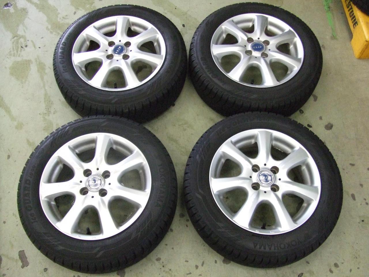 Комплект шин YOKOHAMA iceGUARD iG60 + диски BRIDGESTONE FEID TM7