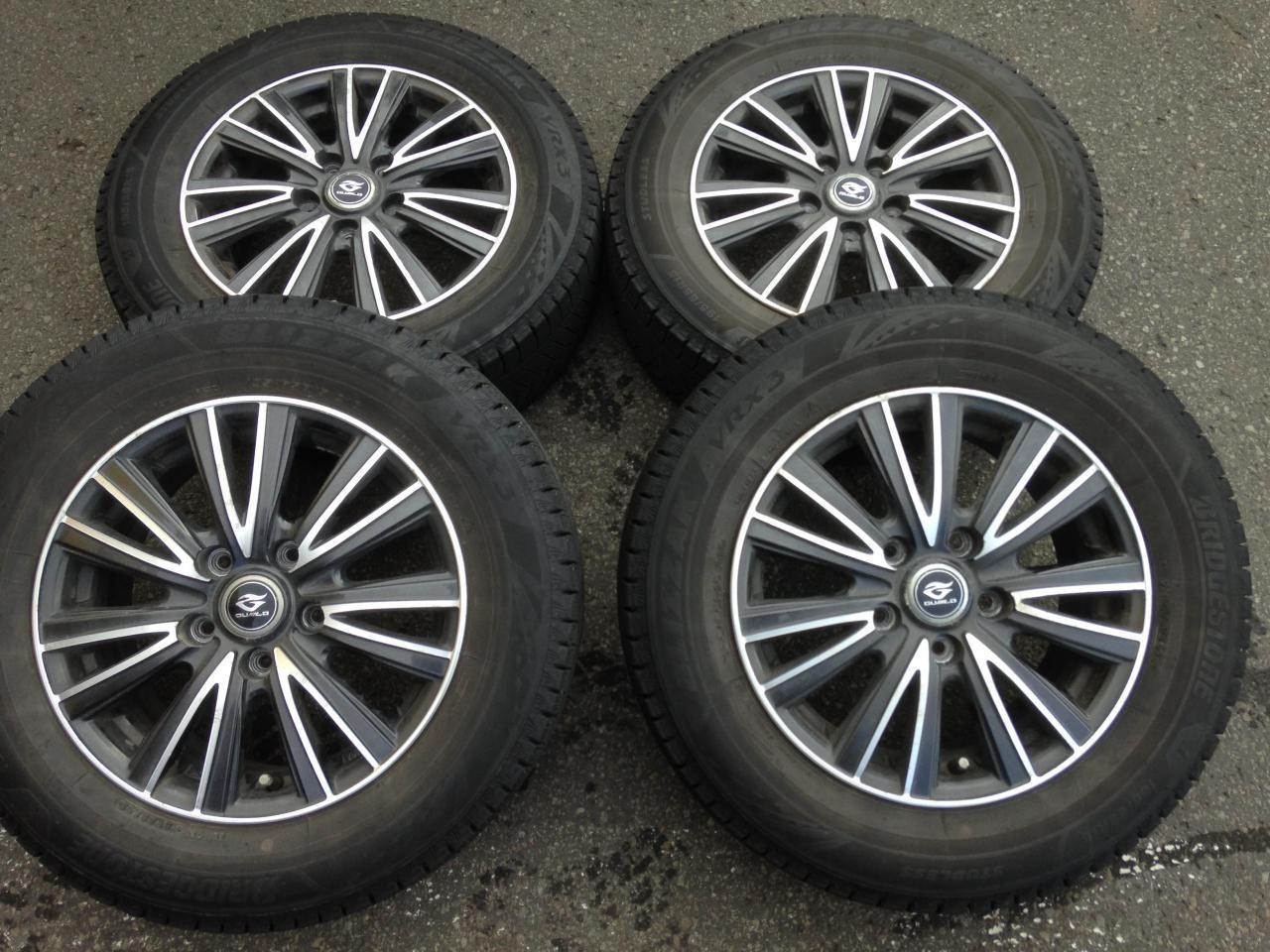 Комплект шин BRIDGESTONE BLIZZAK VRX3 + диски GUWLD