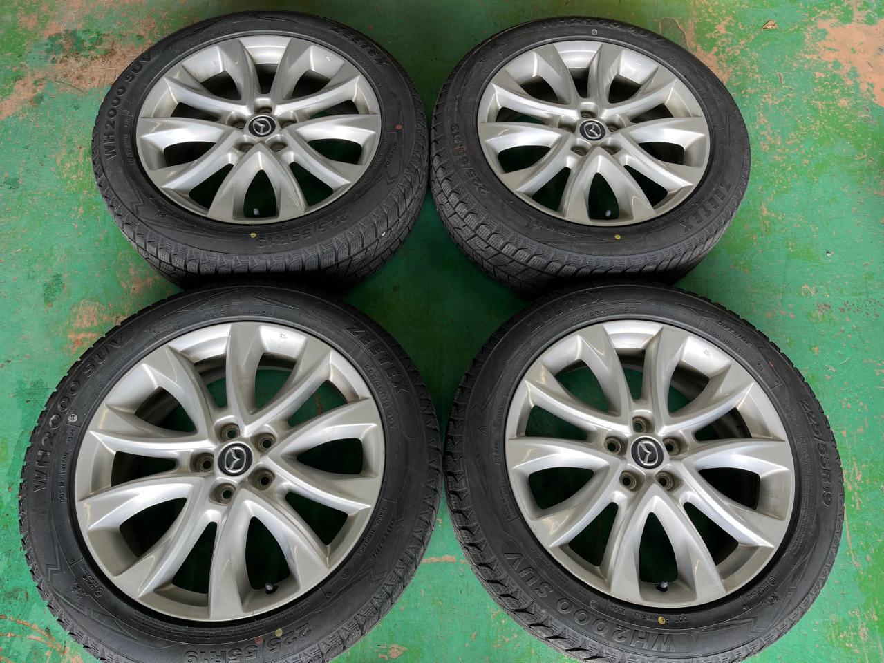 Комплект шин ZEETEX WH2000SUV 225/55R19 + штатные диски Mazda штатный CX-5 штатный