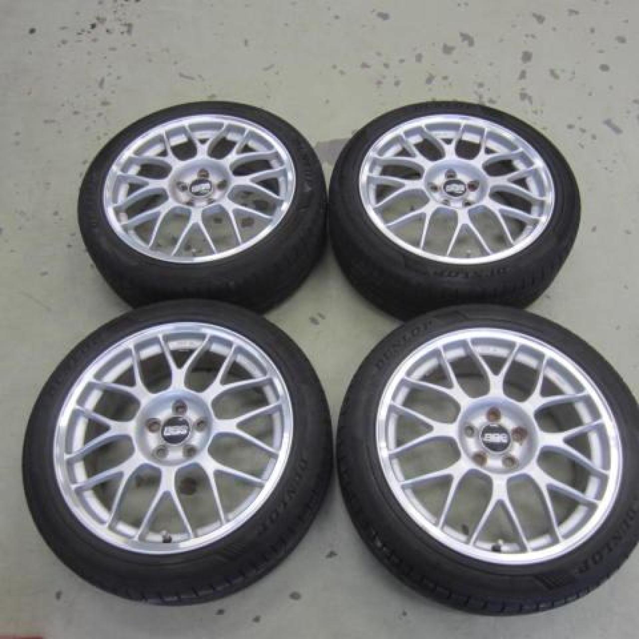 Комплект шин DUNLOP LEMANS Ⅴ+ + штатные диски Subaru штатная опция BBS диски