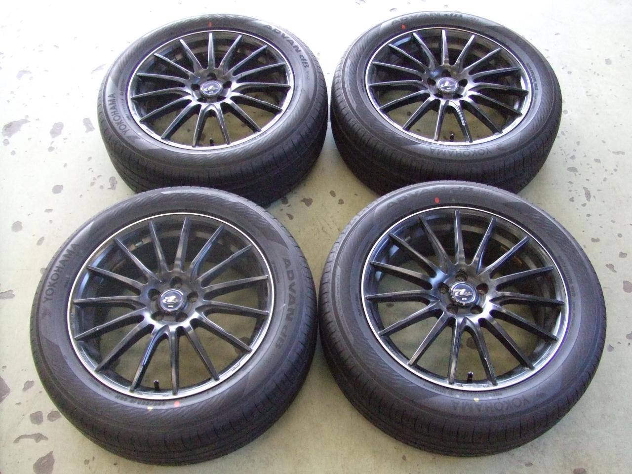 Комплект шин YOKOHAMA ADVAN dB V552 + диски weds LEONIS NAVIA 05