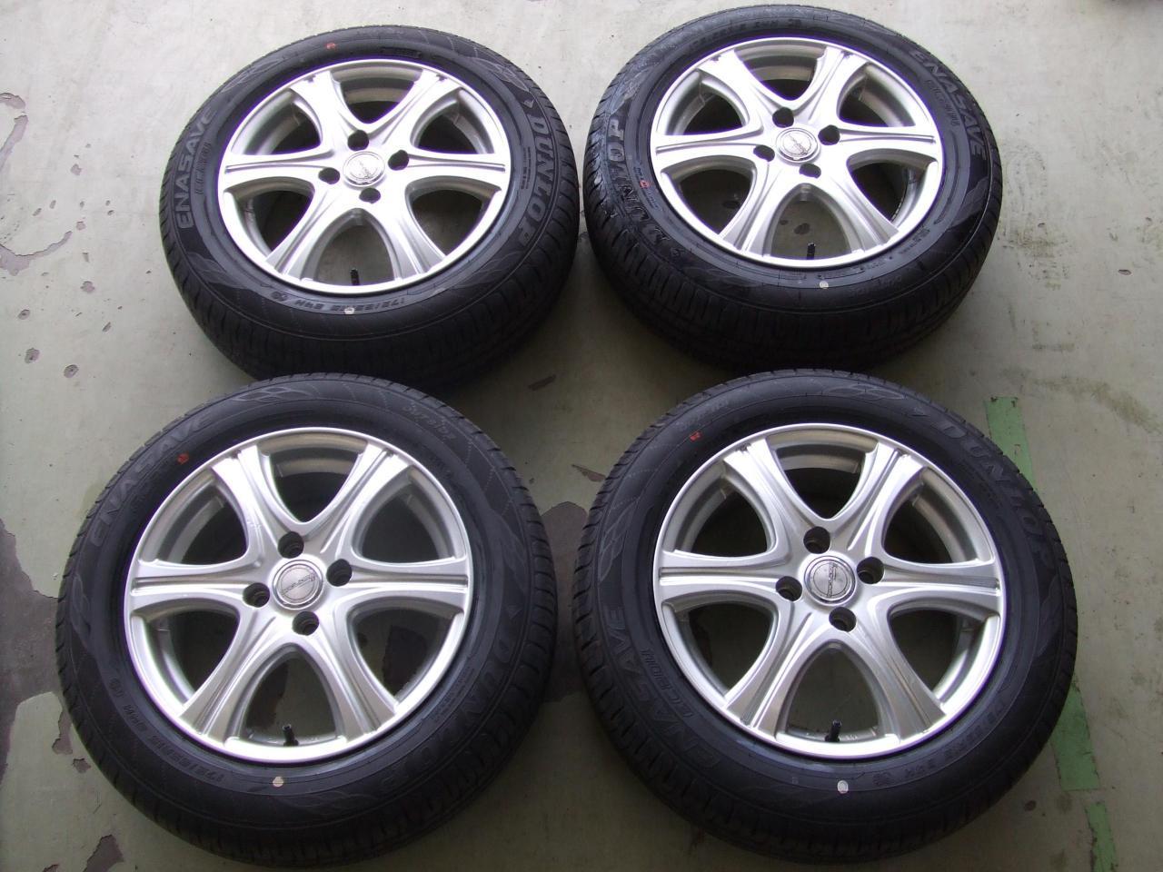 Комплект шин DUNLOP ENASAVE EC204 + диски TOPY BAGLIORE SECOND