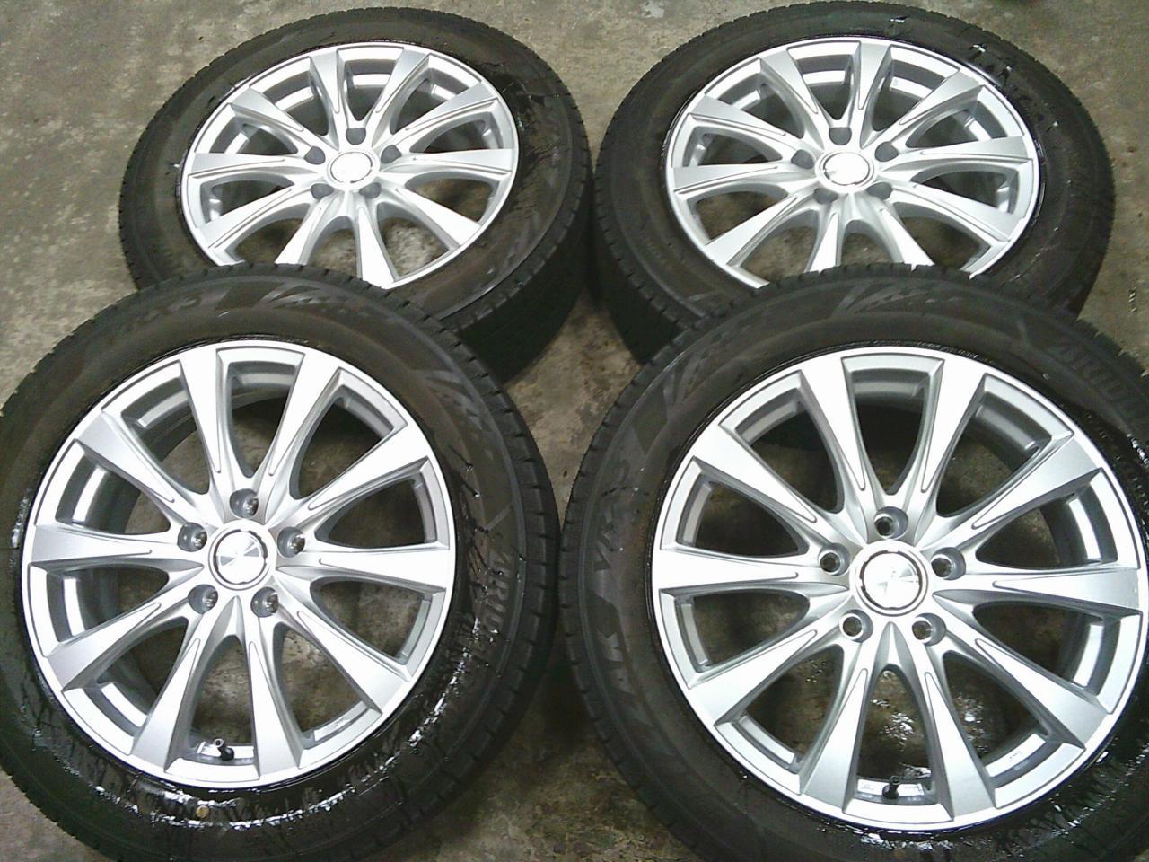 Комплект шин BRIDGESTONE BLIZZAK VRX3 + диски weds JOKER STRAIGHT