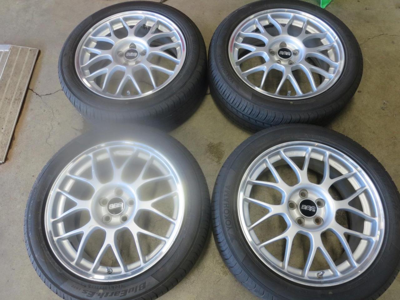 Комплект шин YOKOHAMA BluEarth-ES ES32 + штатные диски Subaru штатная опция BBS диски