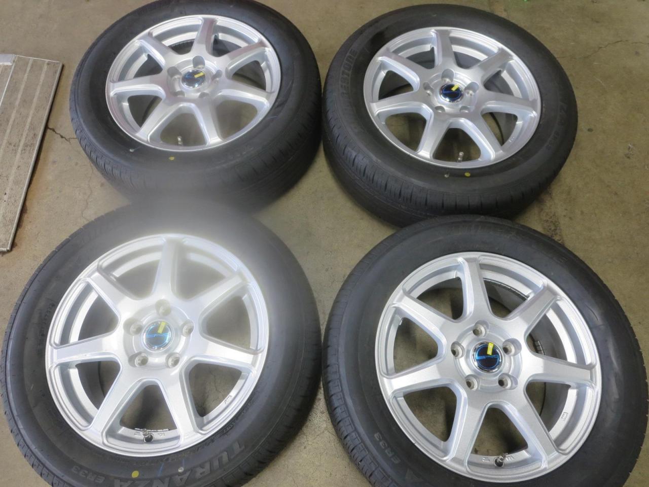 Комплект шин DUNLOP PRD SP7 + диски BRIDGESTONE TURANZA ER33