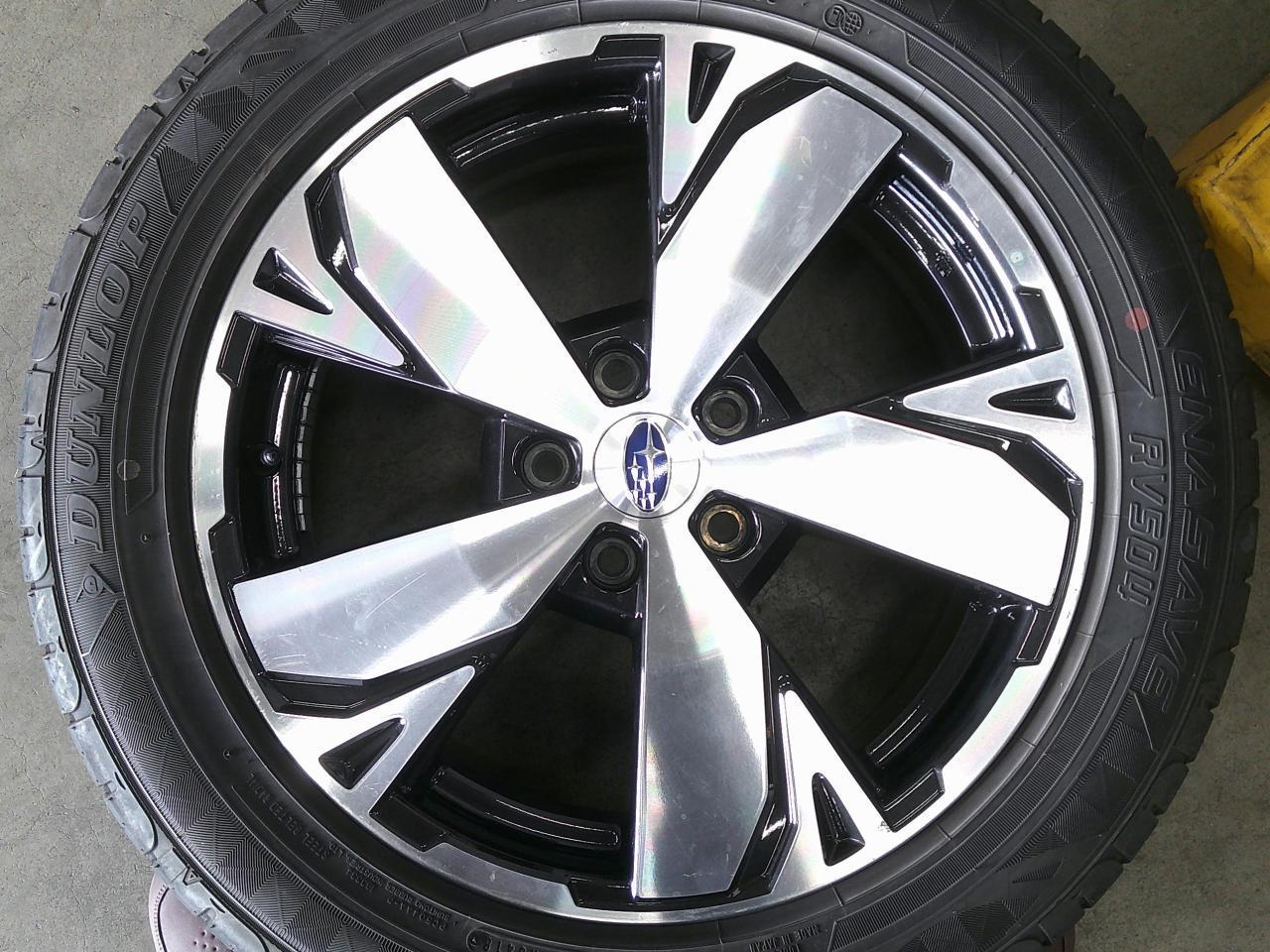 Комплект шин DUNLOP ENASAVE RV504 + штатные диски Subaru Forester SK серии Advanced комплектация