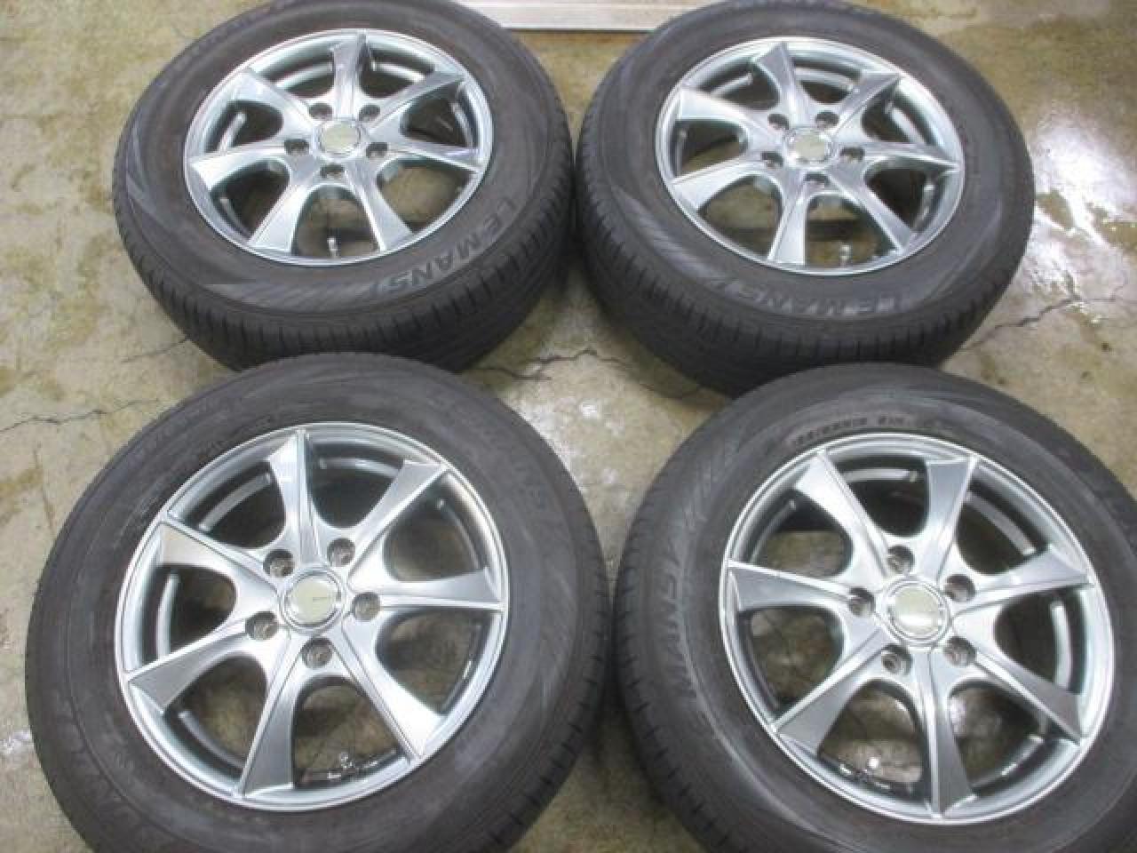 Комплект шин DUNLOP LEMANSⅤ + диски AUTOBACS SEVEN LEBEN BX