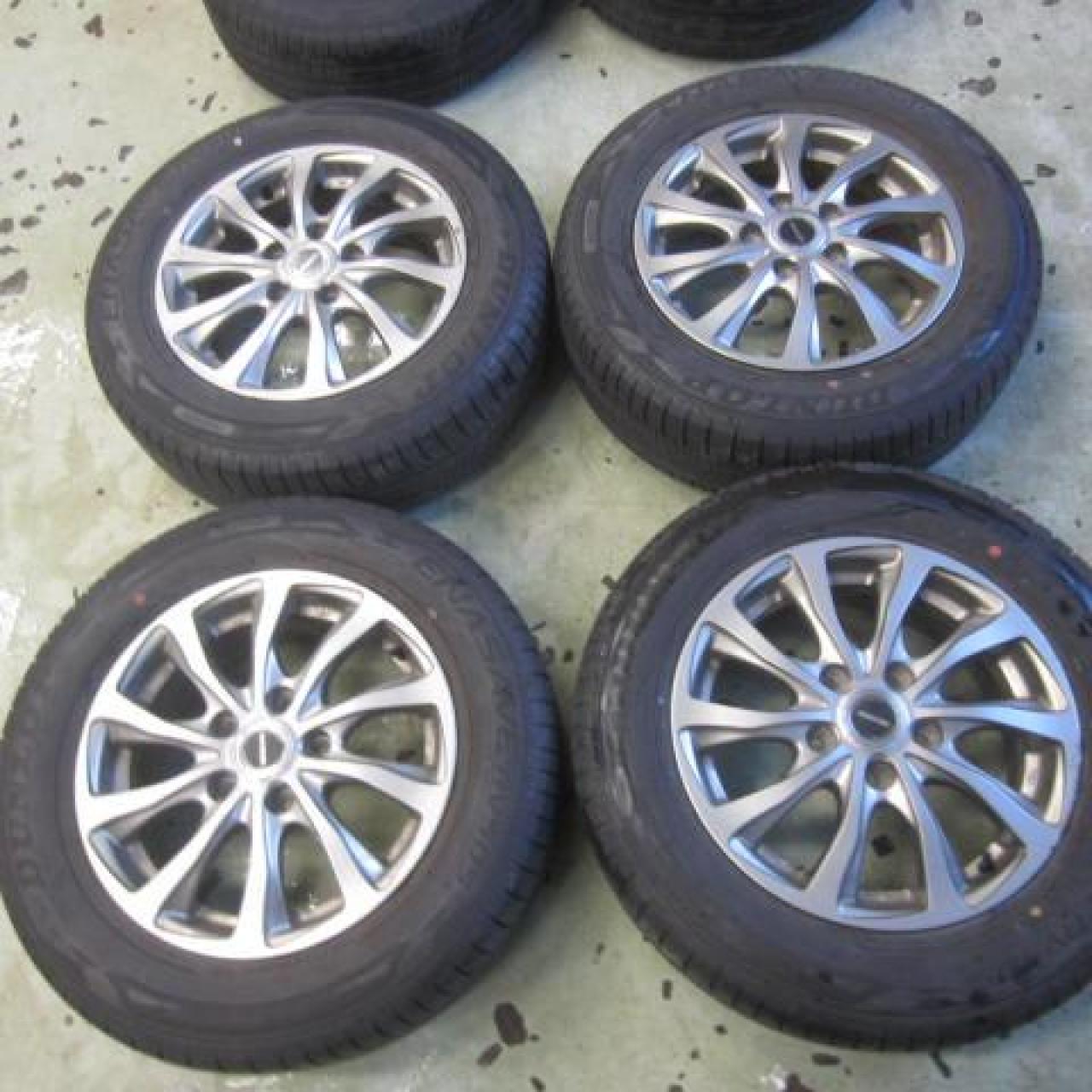 Комплект шин DUNLOP ENASAVE RV505 + диски BRIDGESTONE BALMINUM TR10
