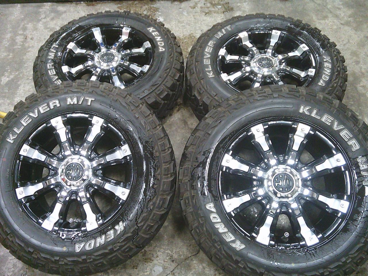 Комплект шин KENDA KR29 KLEVER M/T + диски CRIMSON MYRTLE GEAR MG BEAST
