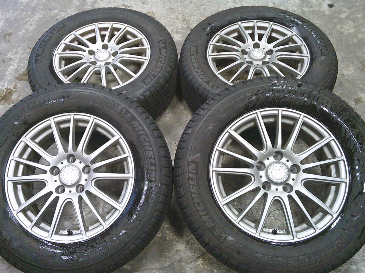 Комплект шин MICHELIN LATITUDE Tour HP + диски weds DEBOR