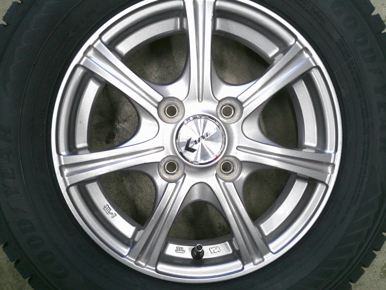 Комплект шин GOODYEAR ICE NAVI 8 + диски KAINOS диски со спицами
