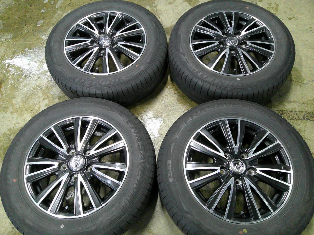 Комплект шин DUNLOP ENASAVE RV505 + диски weds RIZLEY JT