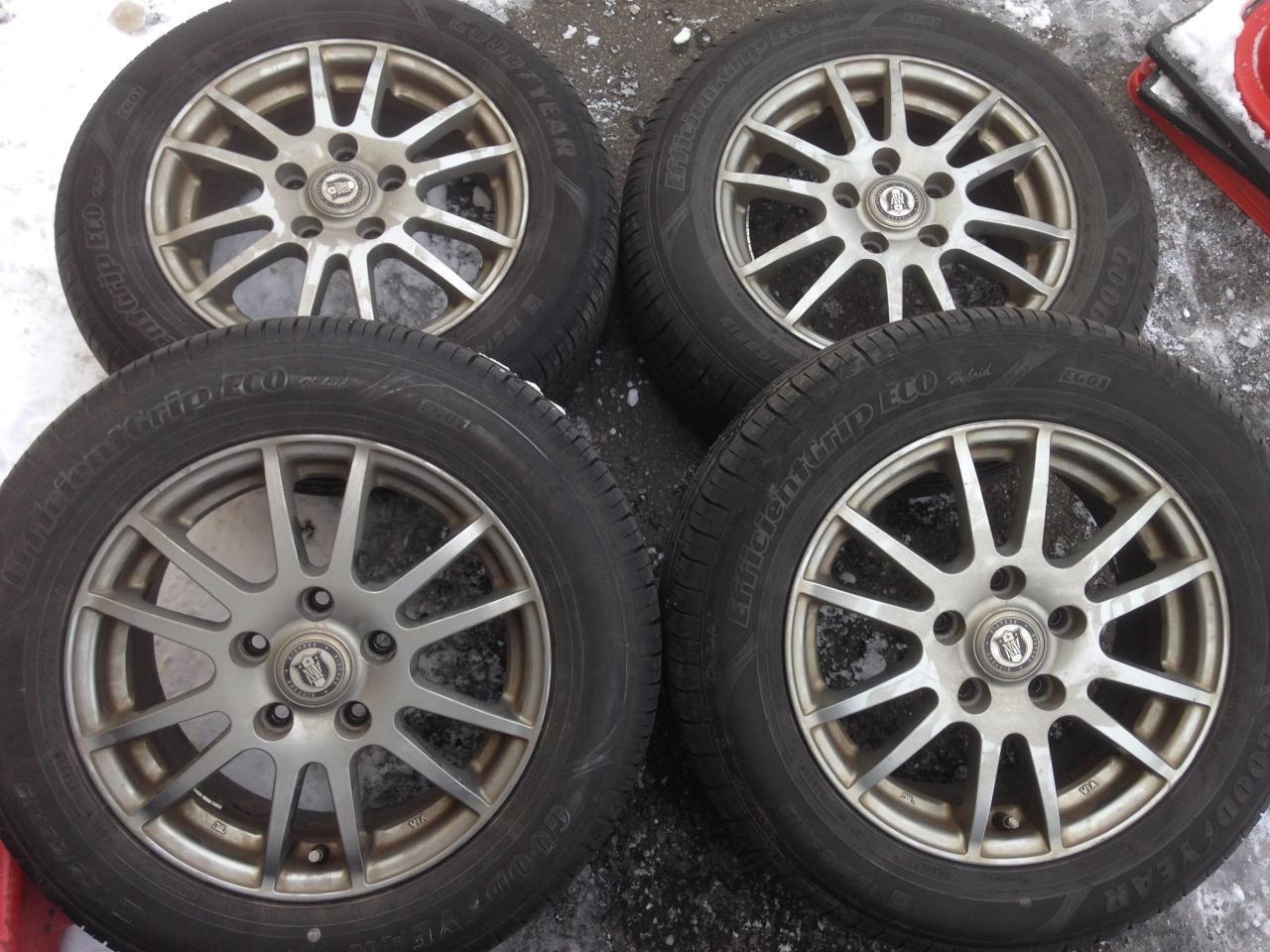 Комплект шин GOODYEAR EfficientGrip ECO EG01 + диски weds NIRVANA