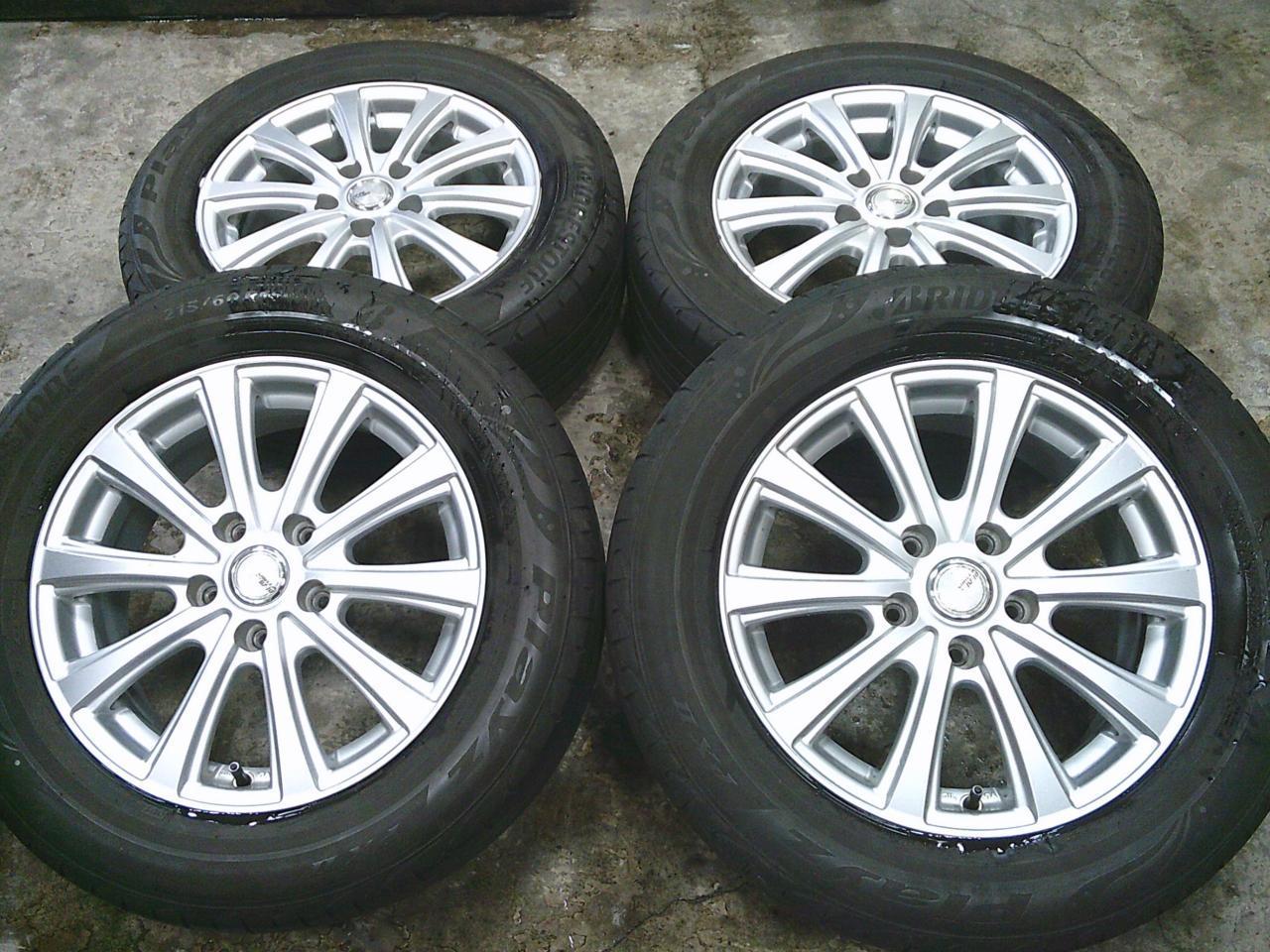 Комплект шин BRIDGESTONE Playz PXⅡ + диски TOPY SIBILLA NEXT DZ-10
