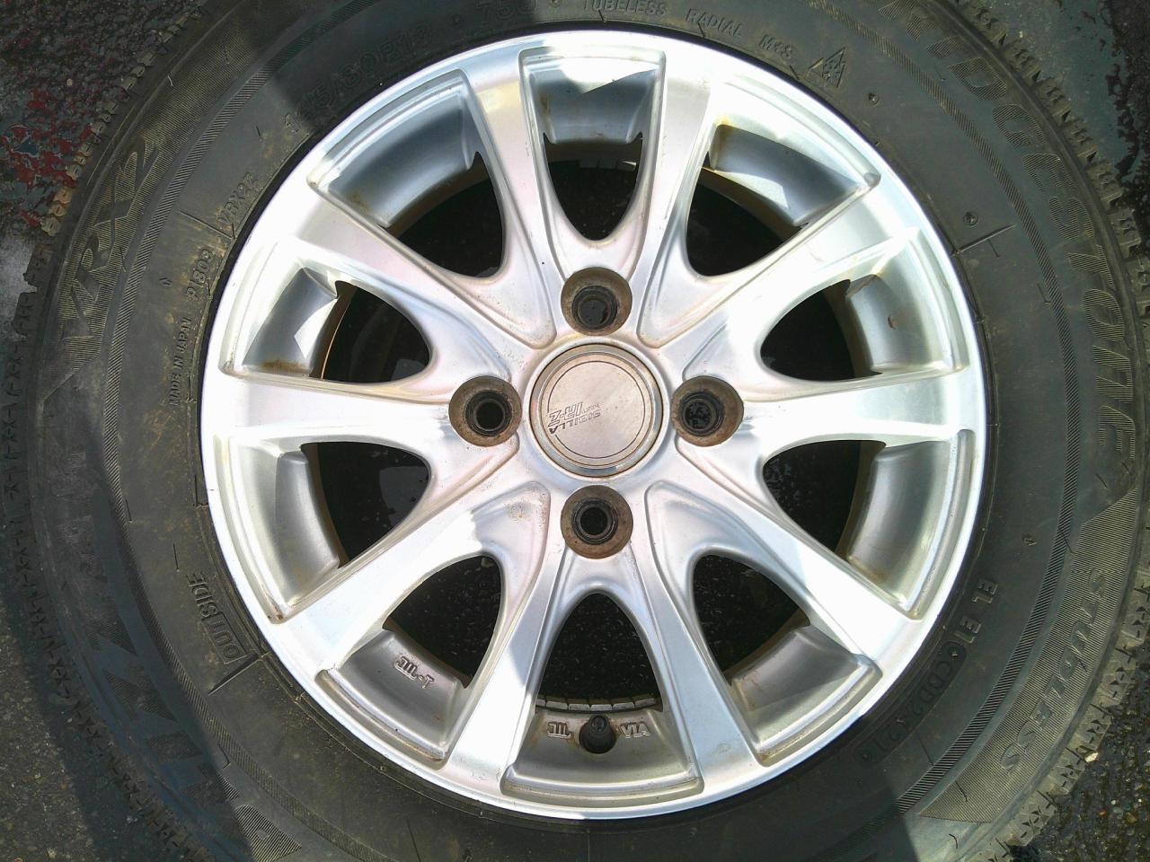 Комплект шин BRIDGESTONE BLIZZAK VRX2 + диски TOPY SIBILLA NEXT IR-Z