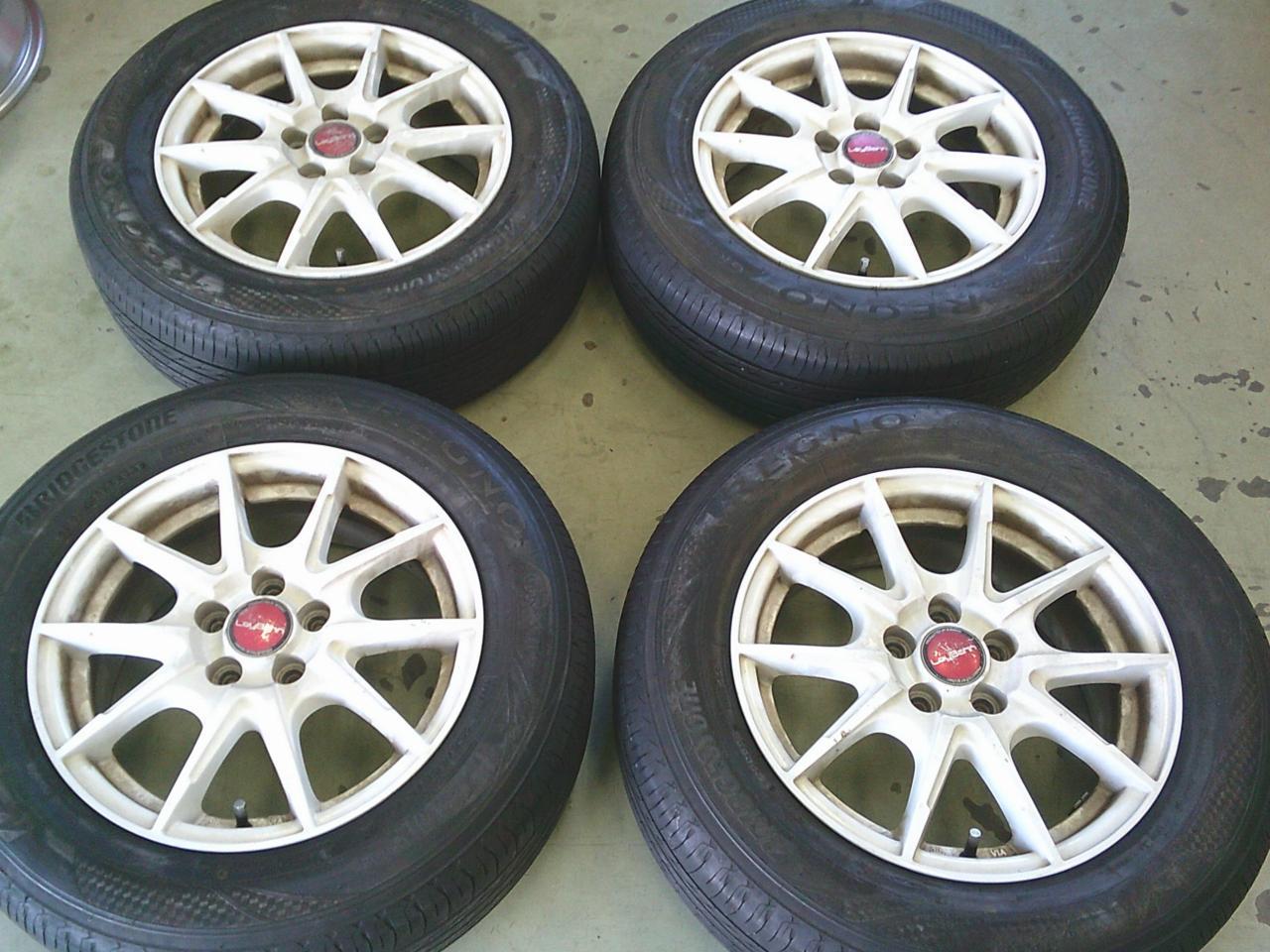 Комплект шин BRIDGESTONE REGNO GR-XⅡ + диски BIG WAY LeyBahn WGS