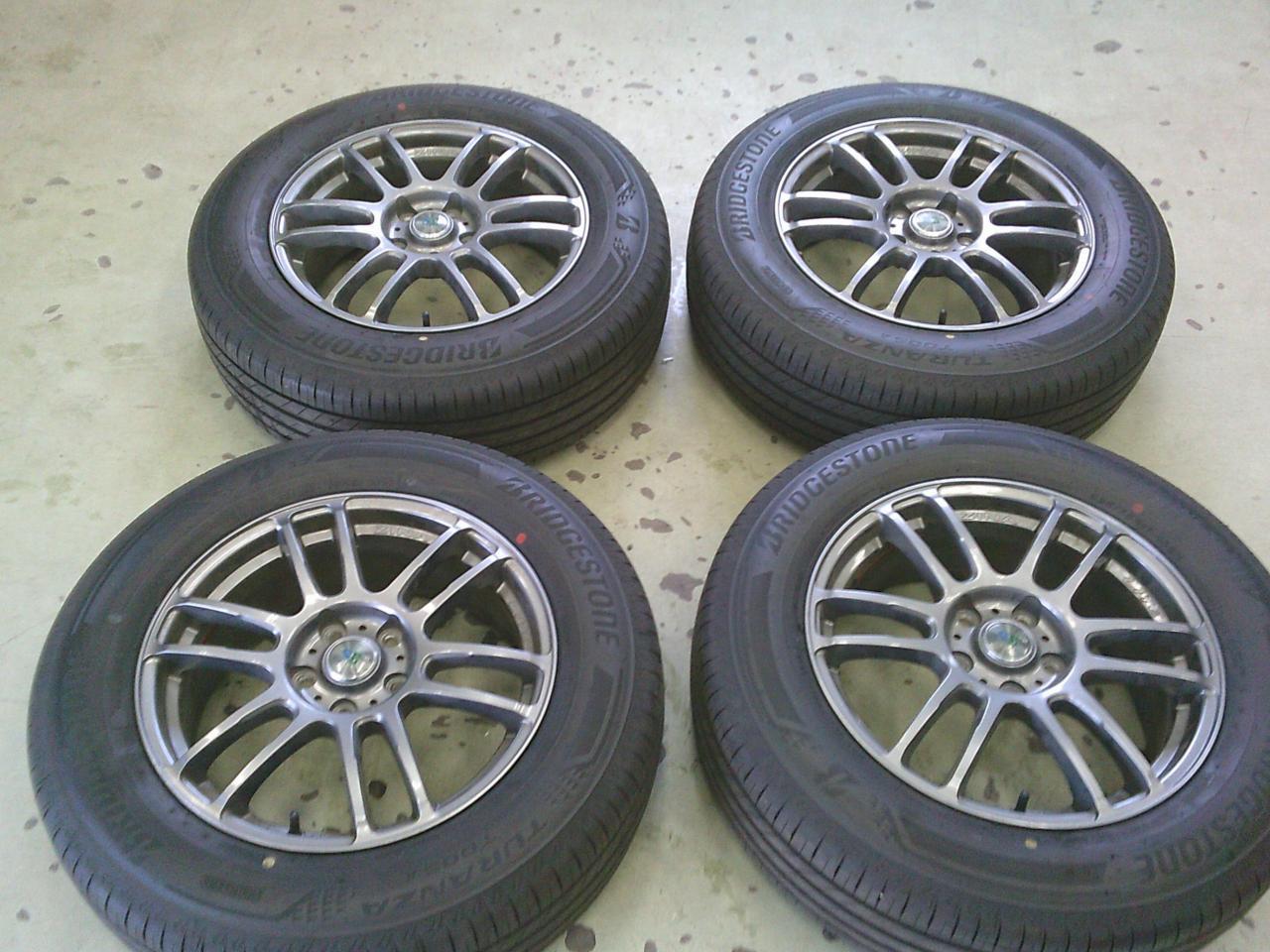 Комплект шин BRIDGESTONE TURANZA T005A + диски TOPY ZINA LITE SE-01