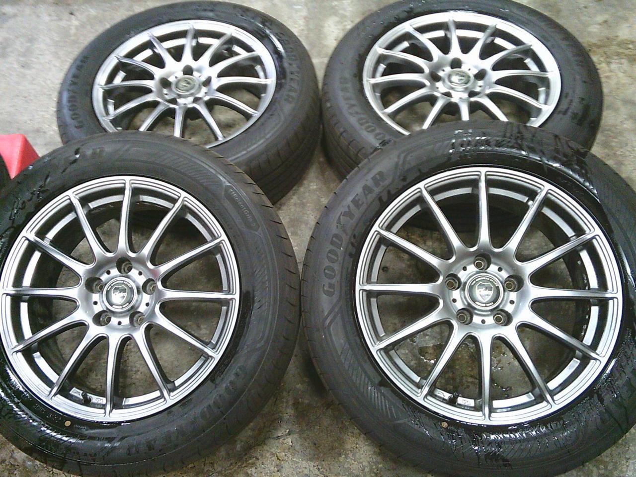 Комплект шин GOODYEAR EfficientGrip2 SUV + диски INTER MILANO CLAIRE DG12