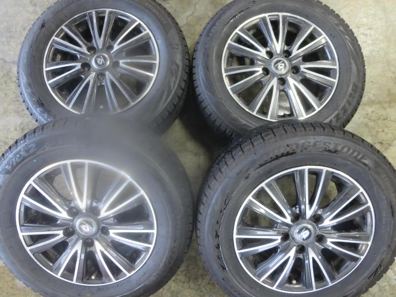 Комплект шин BRIDGESTONE BLIZZAK VRX2 + диски weds RIZLEY JT
