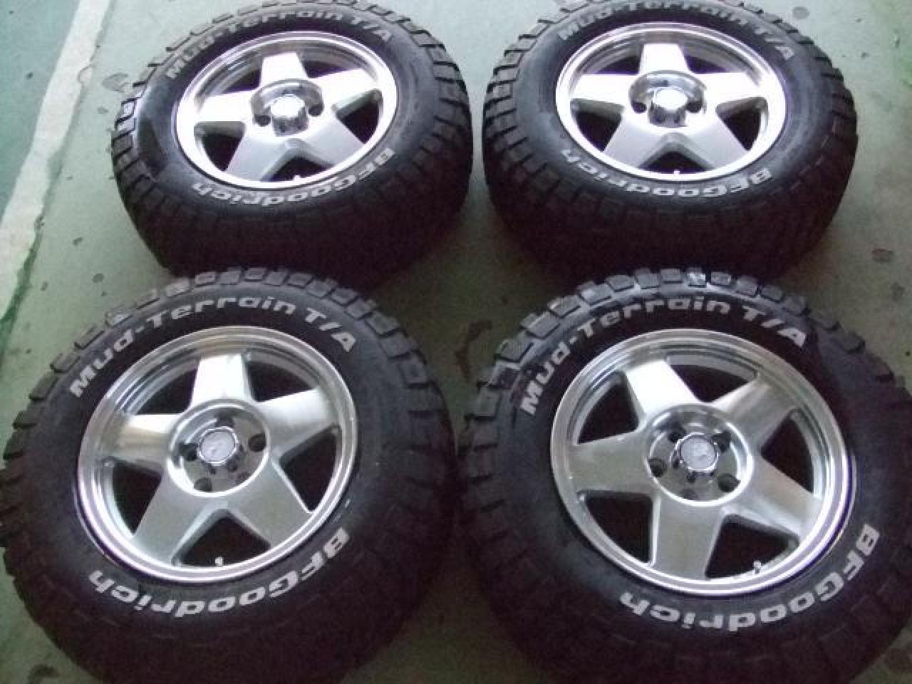 Комплект шин BFGoodrich Mud-Terrain T/A KM2 + диски weds ADVENTURE DRAFT MS