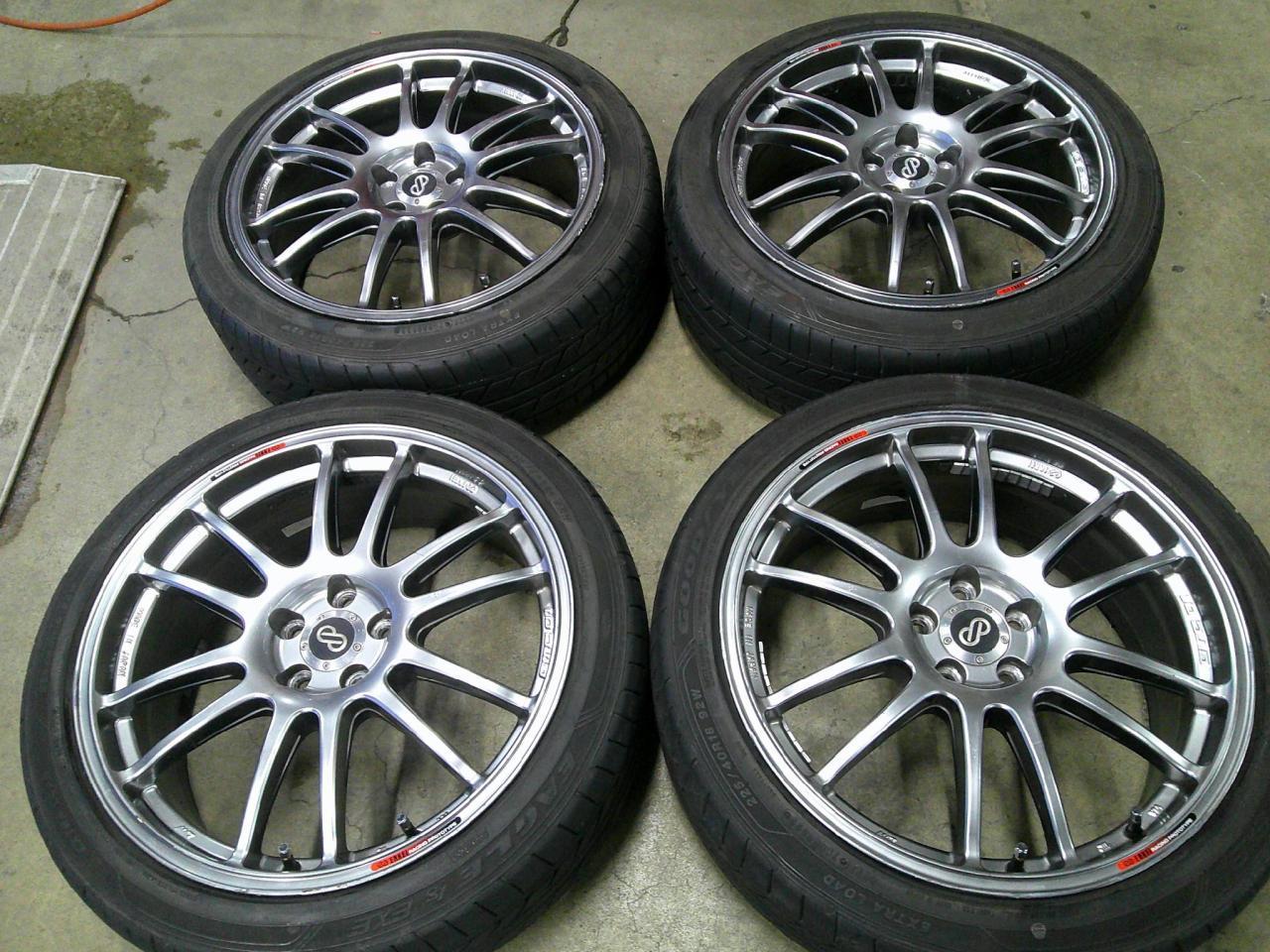 Комплект шин GOODYEAR EAGLE LS EXE + диски ENKEI Racing GTC01