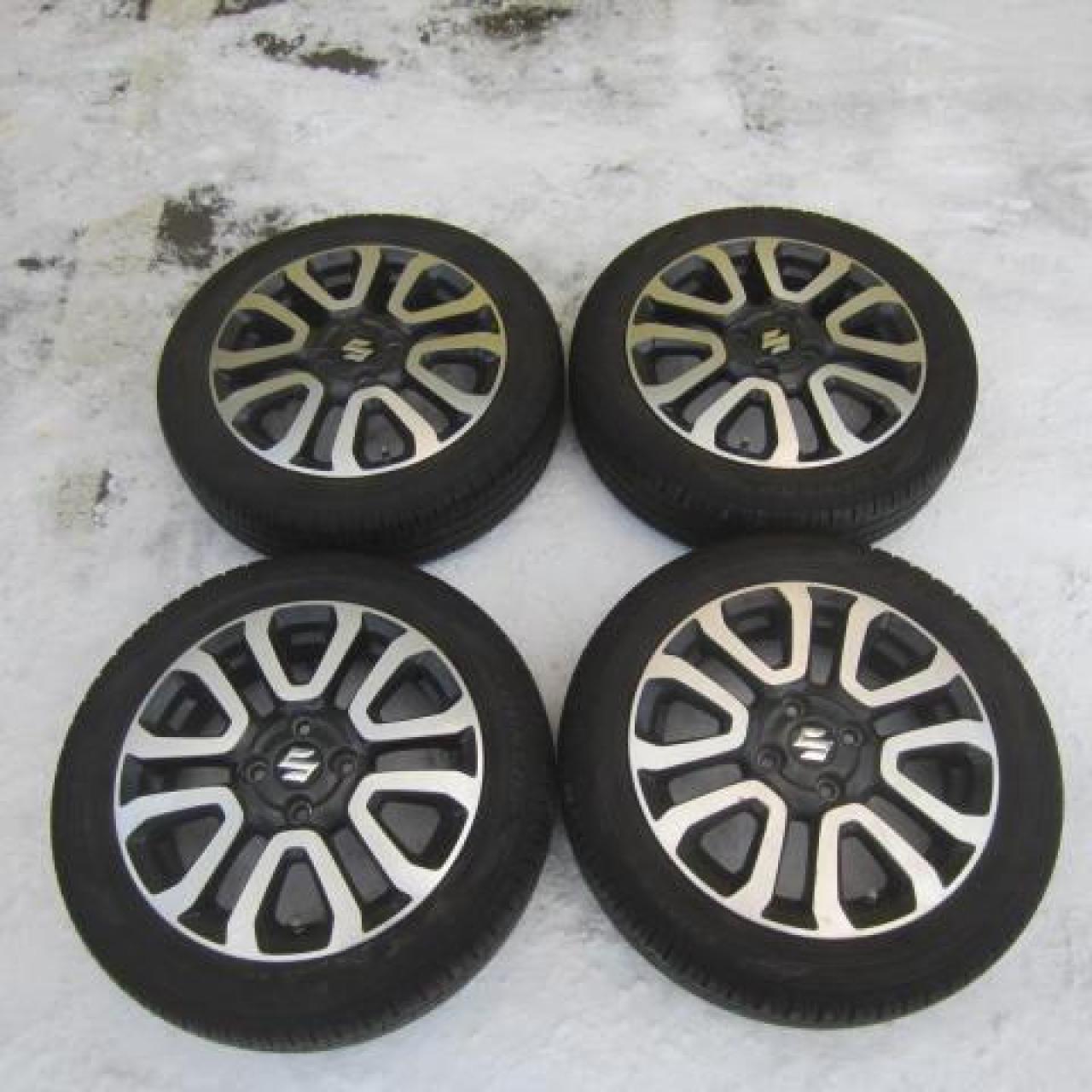 Комплект шин DUNLOP ENASAVE EC204 + штатные диски Suzuki Hustler