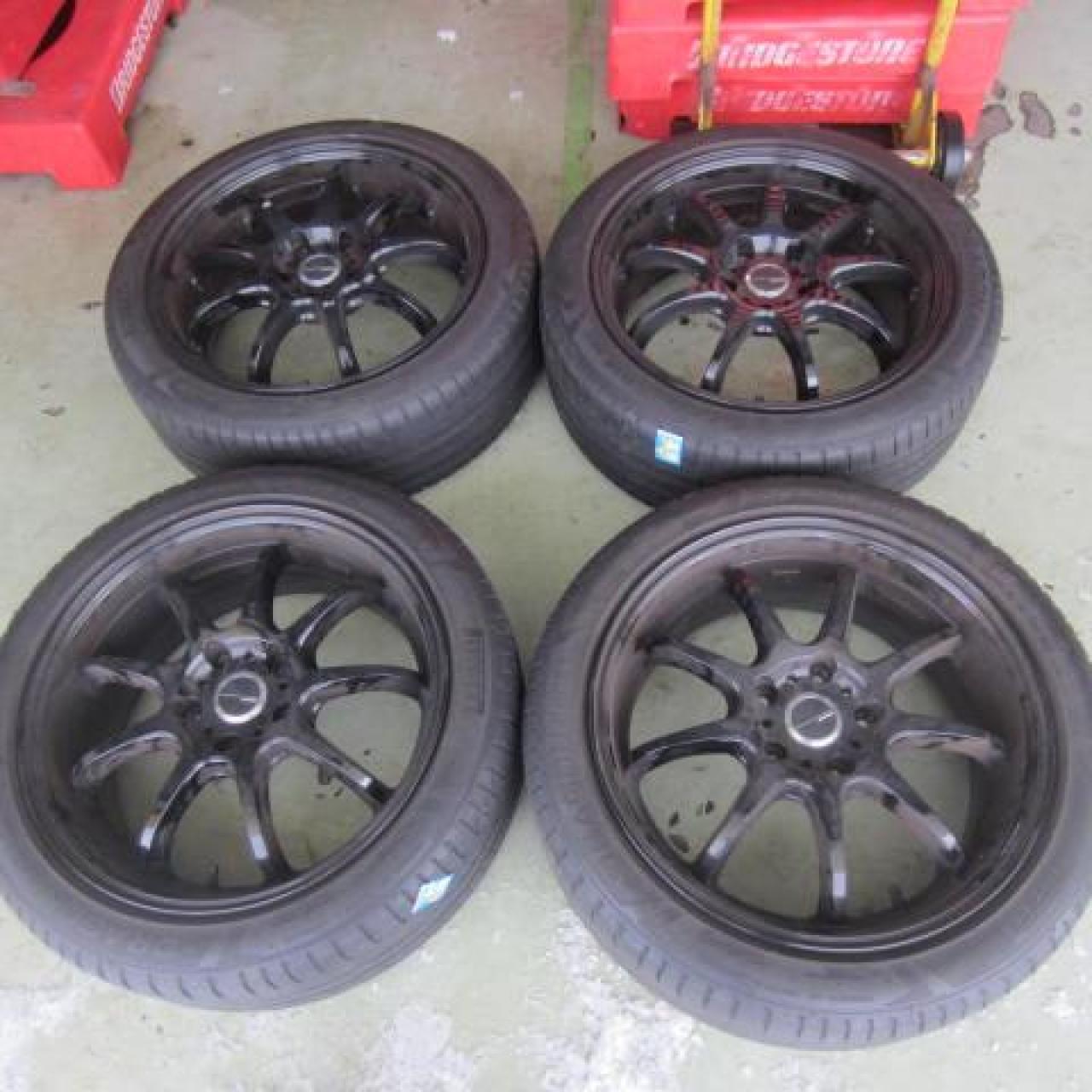 Комплект шин PIRELLI DRAGON SPORT + диски WORK EMOTION D9R