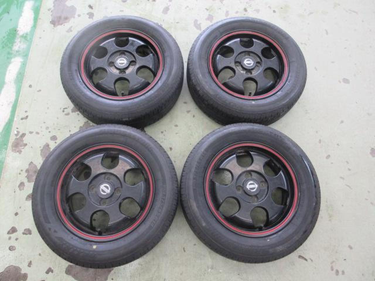 Комплект шин BRIDGESTONE NEXTRY + штатные диски Nissan штатная опция CENTER LINE Daytona