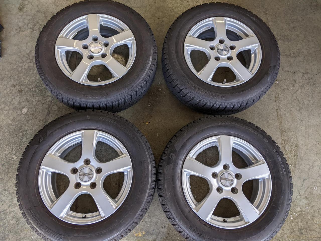 Комплект шин BRIDGESTONE ICEPARTNER 2 + диски VIOLENTO HS