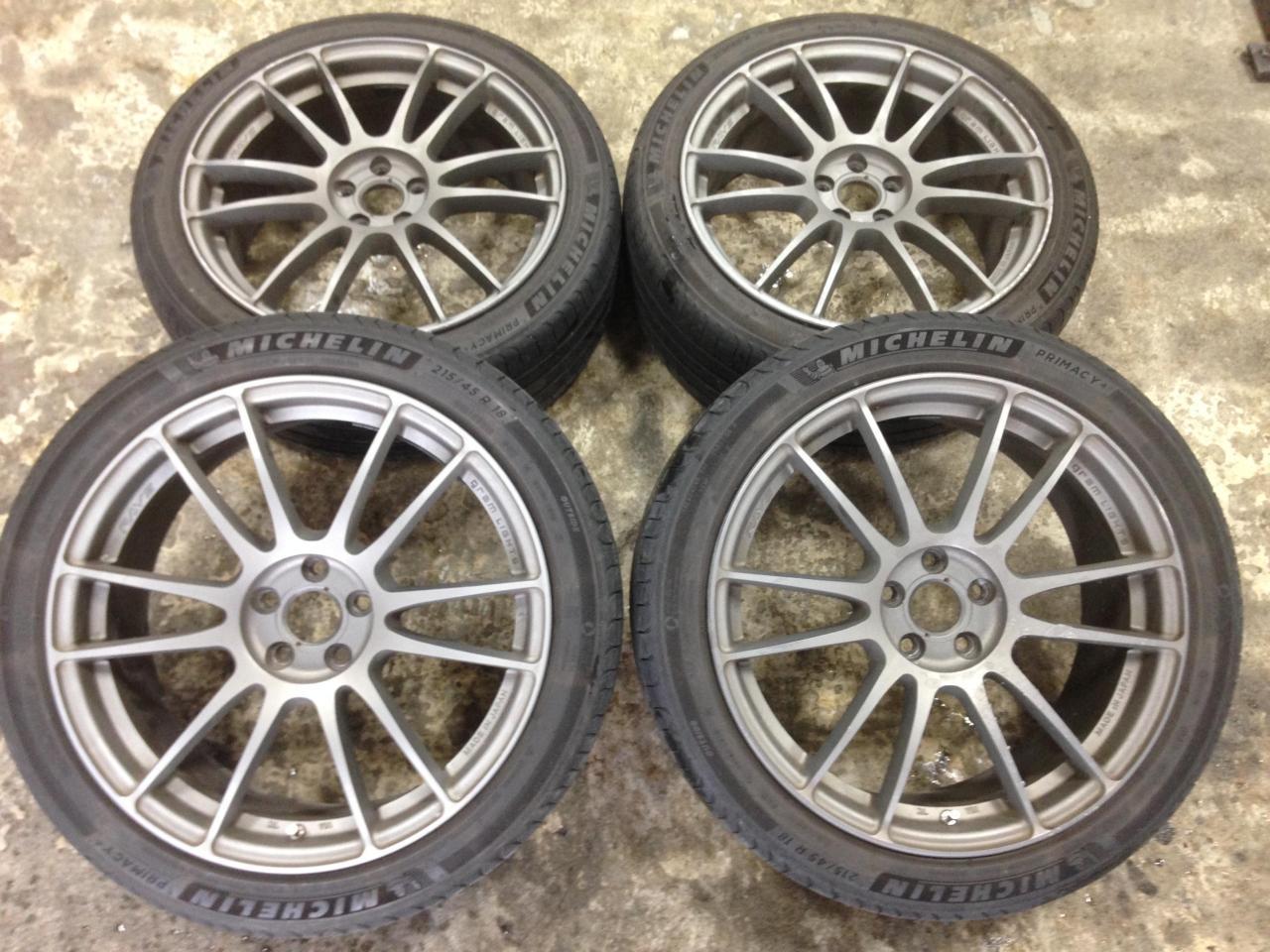Комплект шин MICHELIN PRIMACY4 + диски RAYS GRAM LIGHTS 57XTREME STD SPEC