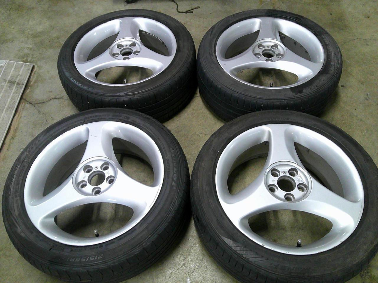 Комплект шин DUNLOP LEMANSⅤ + диски OZ CYGNUS