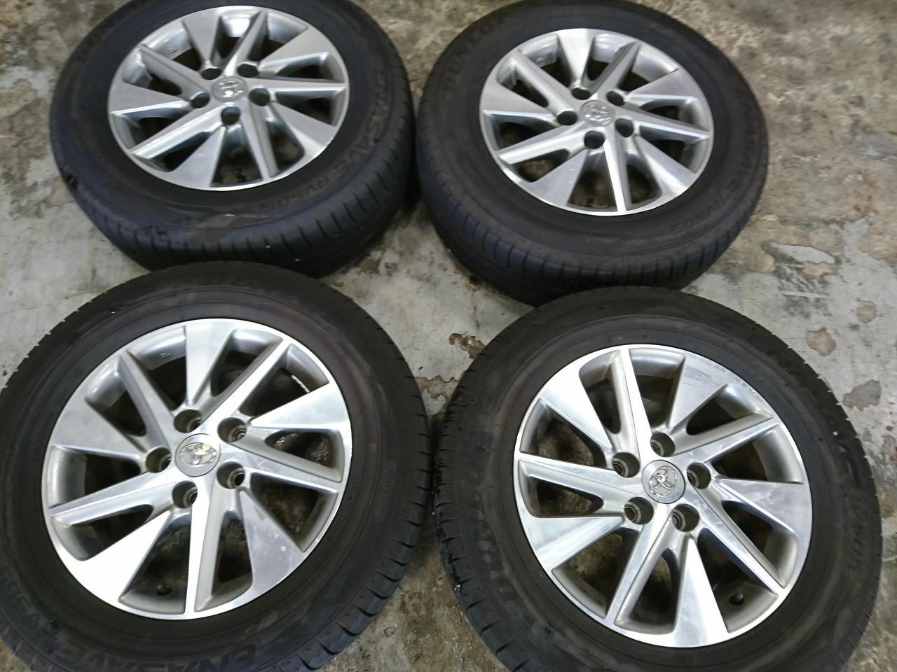Комплект шин DUNLOP ENASAVE RV505 + штатные диски Toyota 20 серии Alphard