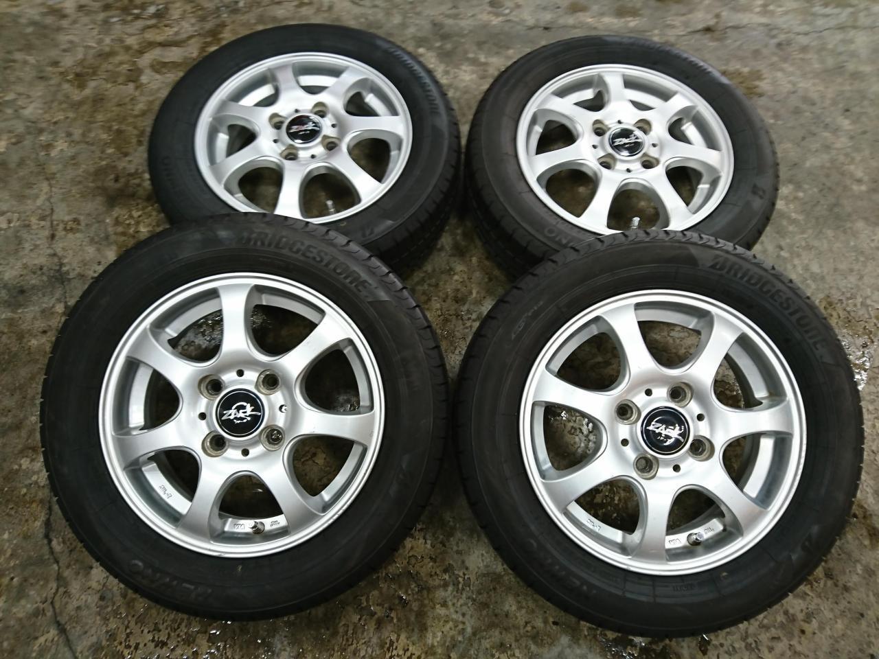 Комплект шин BRIDGESTONE NEWNO + диски JAPAN SANYO ZACK JP-7