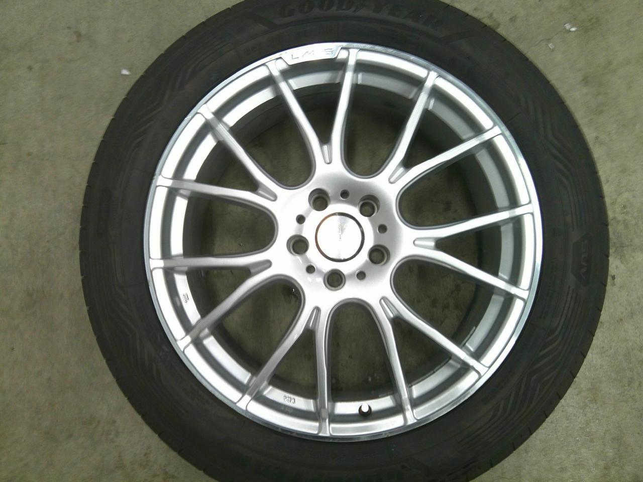 Комплект шин GOODYEAR MaxGuard SUV + диски Lehrmeister LM-S TRIPLE BROTHERS VENETO 7
