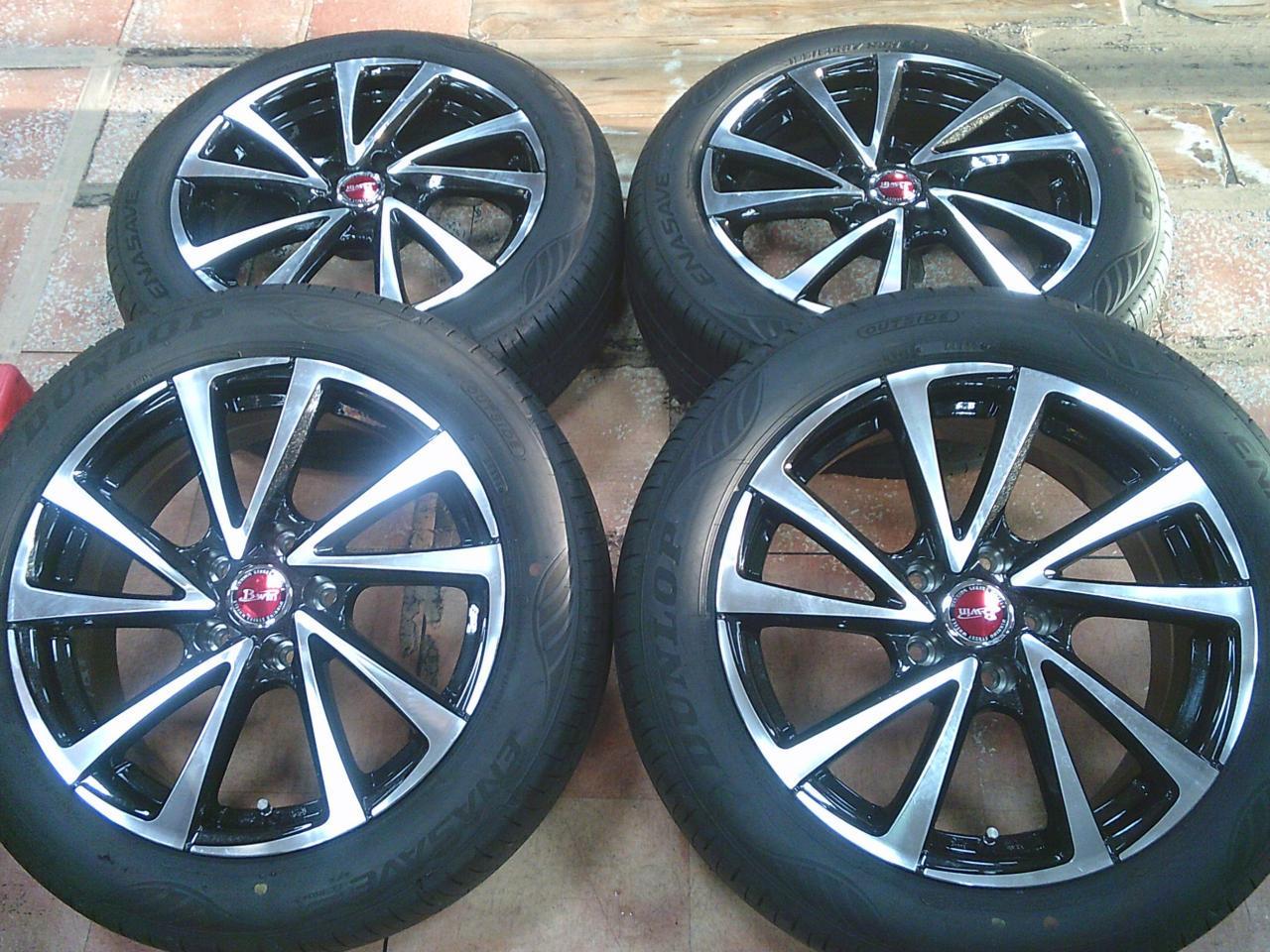 Комплект шин DUNLOP ENASAVE EC350+ + диски BIG WAY B-WIN VENOZA10