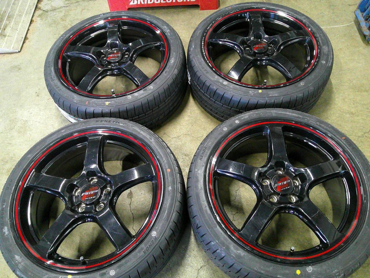 Комплект шин KENDA KR203 + диски MARUKA SERVICE RMP RACING R50