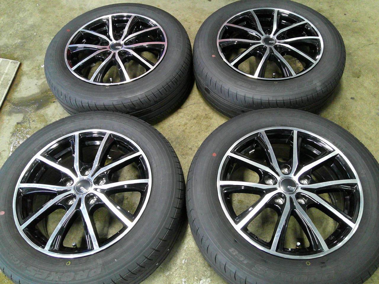 Комплект шин TOYO PROXES J68 + диски YellowHat SPORT KRONE