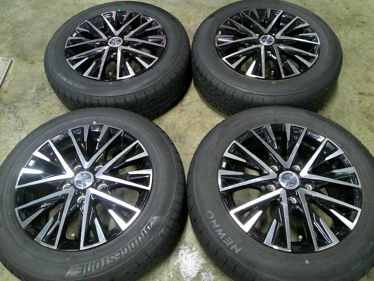 Комплект шин BRIDGESTONE NEWNO + диски KYOHO SMACK LEGINA