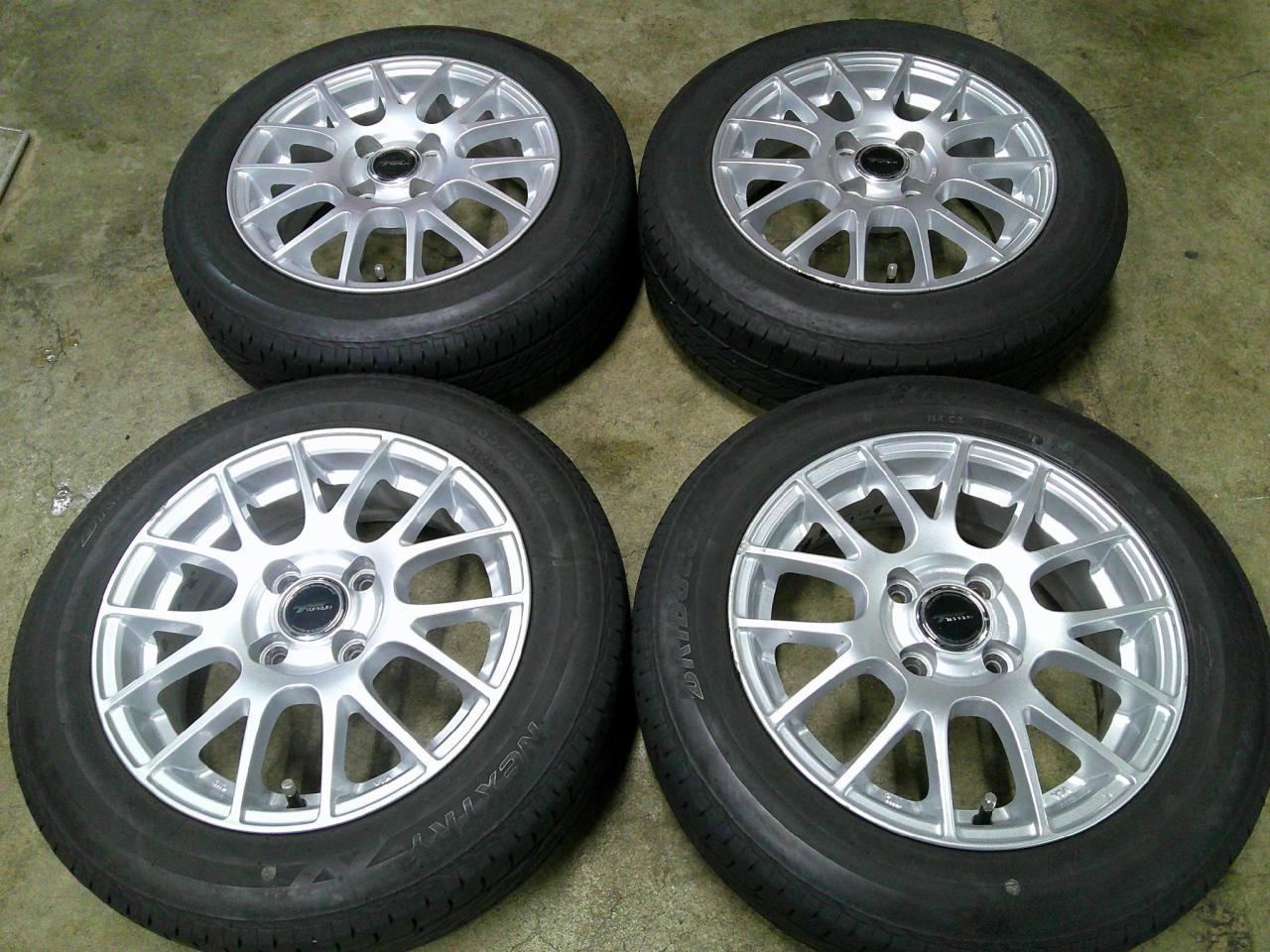 Комплект шин BRIDGESTONE TOPRUN M7 + диски BRIDGESTONE NEXTRY