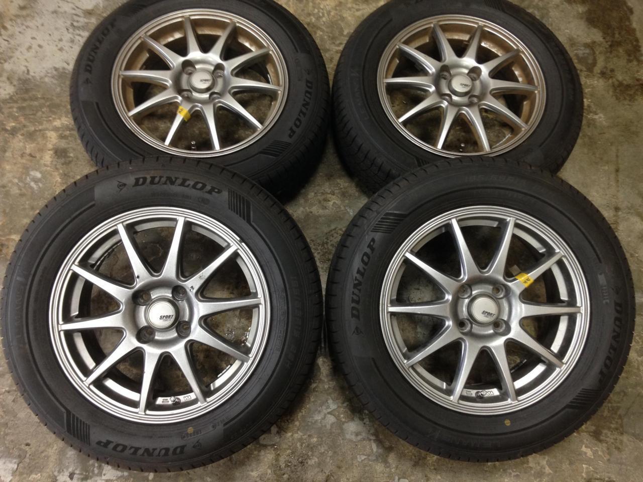 Комплект шин DUNLOP LEMANSⅤ+ + диски SPORT ABELIA