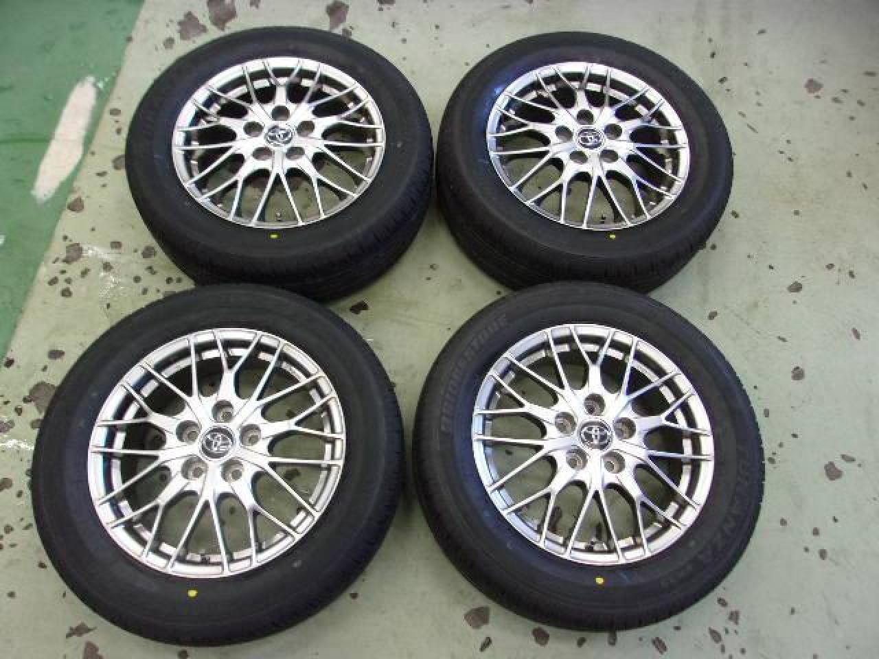 Комплект шин BRIDGESTONE TURANZA ER33 + штатные диски Toyota 80 серии Noah / Voxy штатная опция BBS диски
