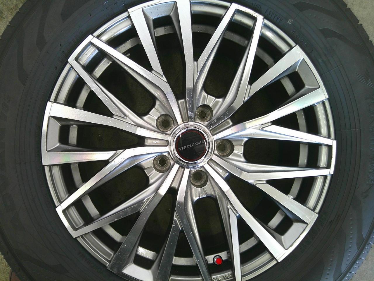 Комплект шин YOKOHAMA ADVAN V03 + диски MARUKA SERVICE MID VERTEC ONE ALBATROSS