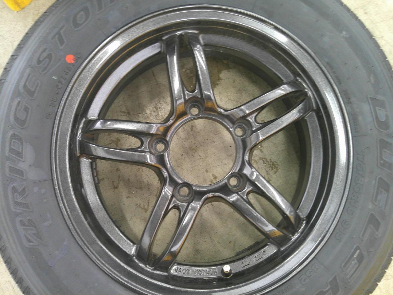Комплект шин BRIDGESTONE DUELER H/L + диски JAOS VICTRON EXCEL JX