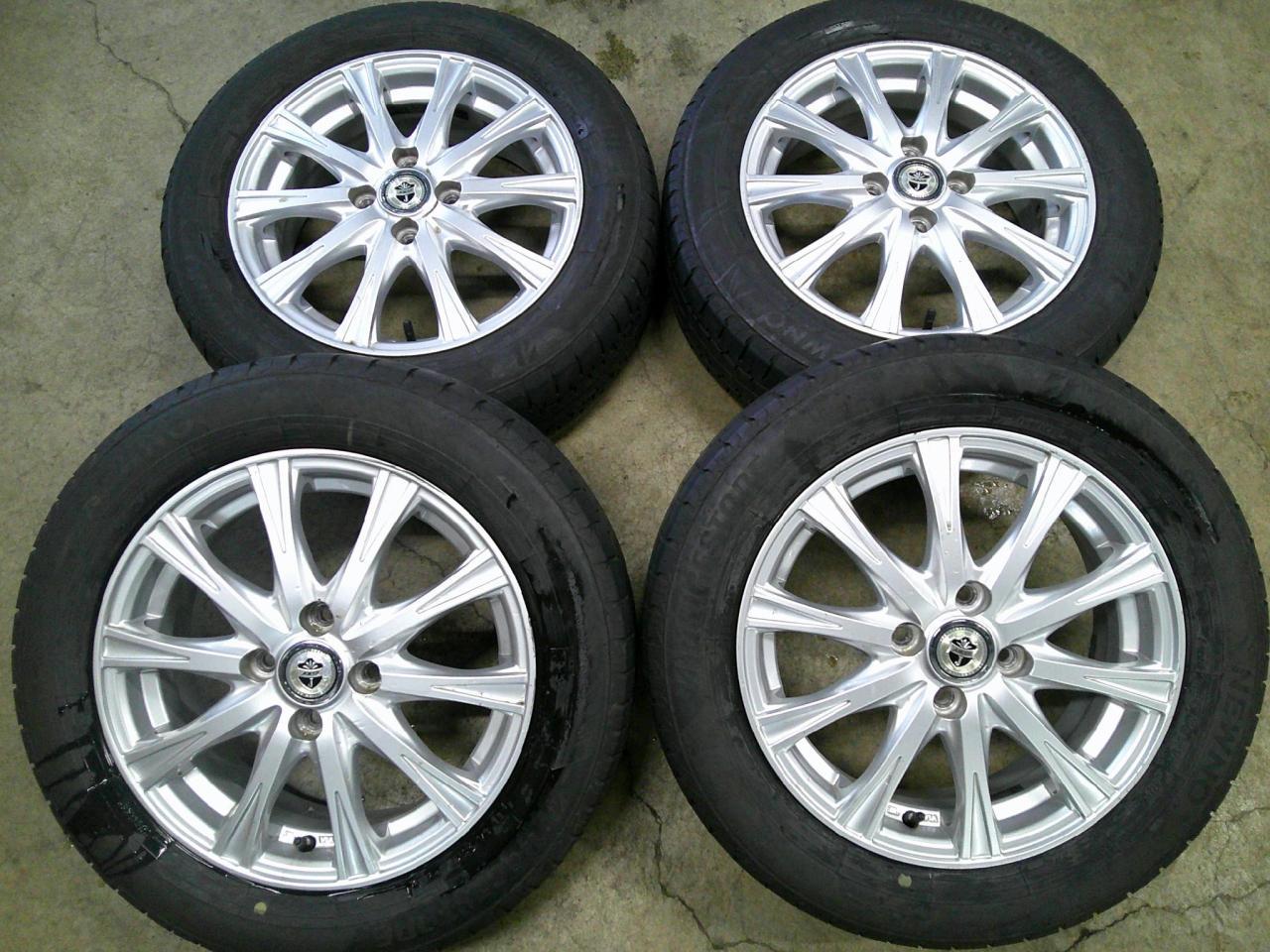 Комплект шин BRIDGESTONE NEWNO + диски weds JOKER SHOTT