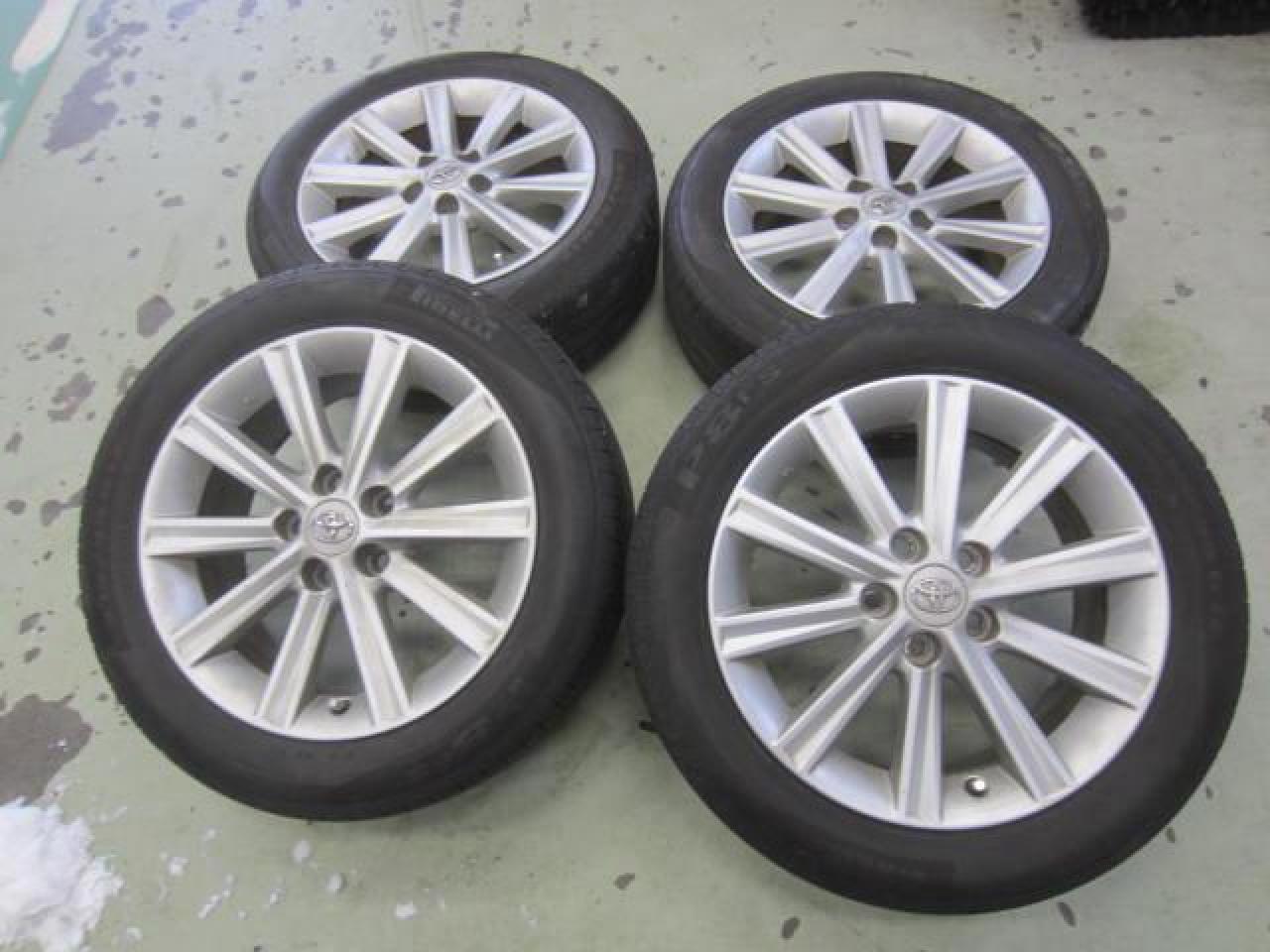 Комплект шин PIRELLI P8 FS + штатные диски Toyota Camry