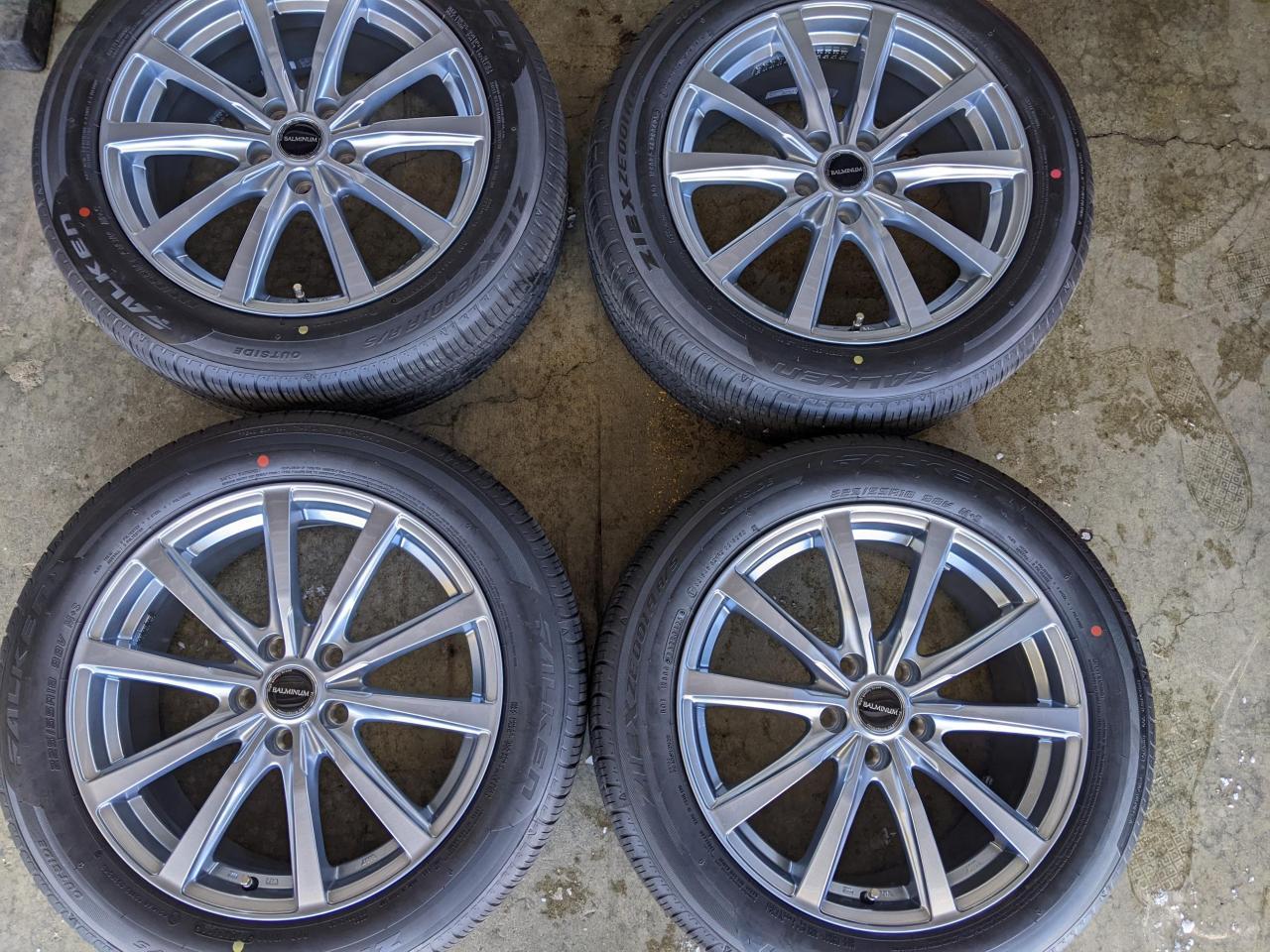 Комплект шин FALKEN ZIEX ZE001A A/S + диски BALMINUM LS10