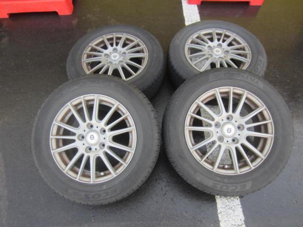 Комплект шин YOKOHAMA ECOS EC31 + диски weds G-Mach